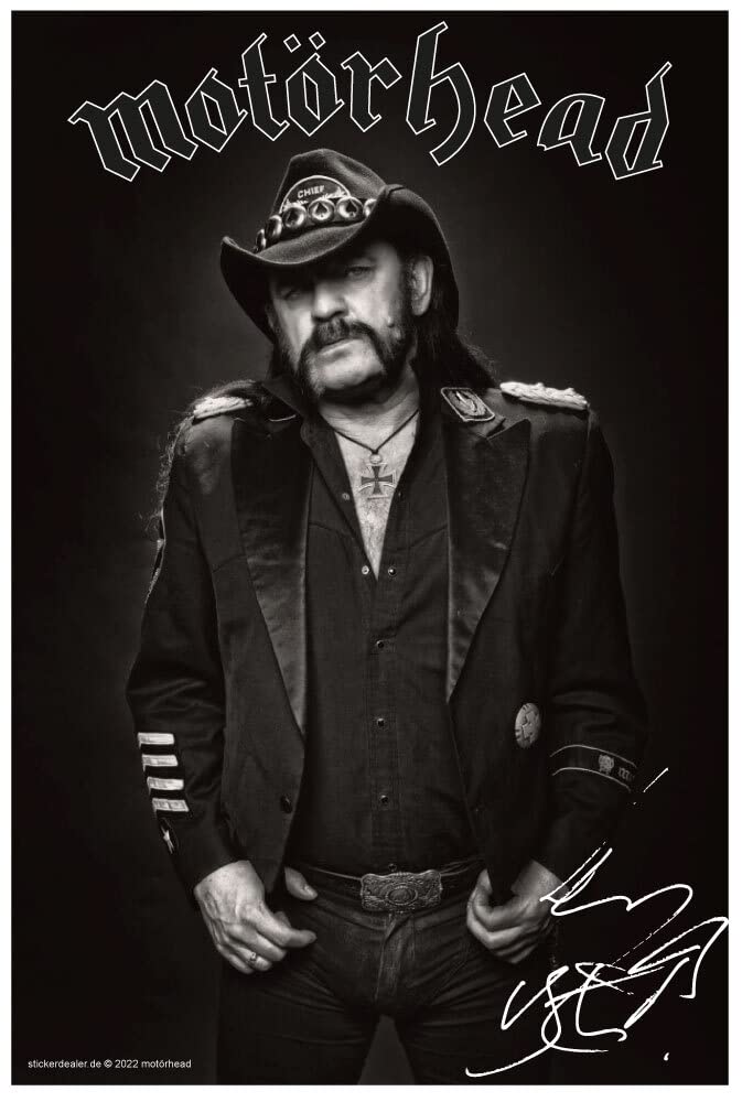 Motörhead Lemmy Aufkleber Sticker Band Foto ca. 14x9 cm Motörhead Lemmy Aufkleber Sticker Band Foto ca. 14x9 cm von sticker-dealer