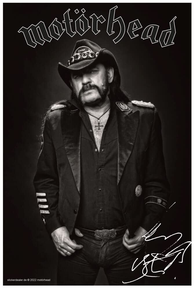 Motörhead Lemmy Aufkleber Sticker Band Foto ca. 14x9 cm von sticker-dealer