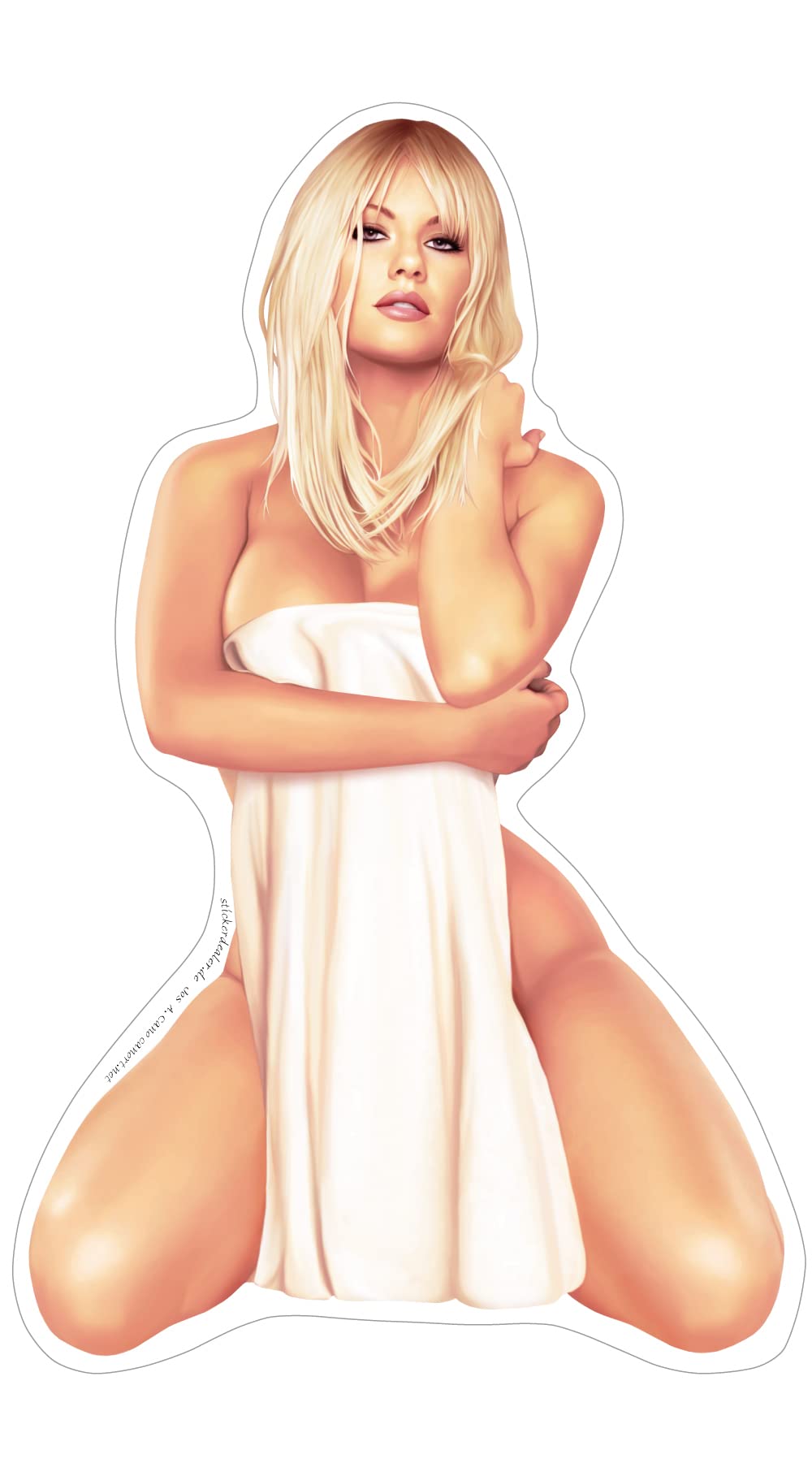 Pin Up Girl Only Towel Aufkleber Sticker Pin Up Girl Only Towel Aufkleber Sticker von sticker-dealer