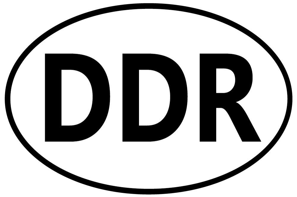 sticker-dealer Aufkleber DDR Länder Auto Kennzeichen Tuning Motorrad LKW Moped Simson von sticker-dealer