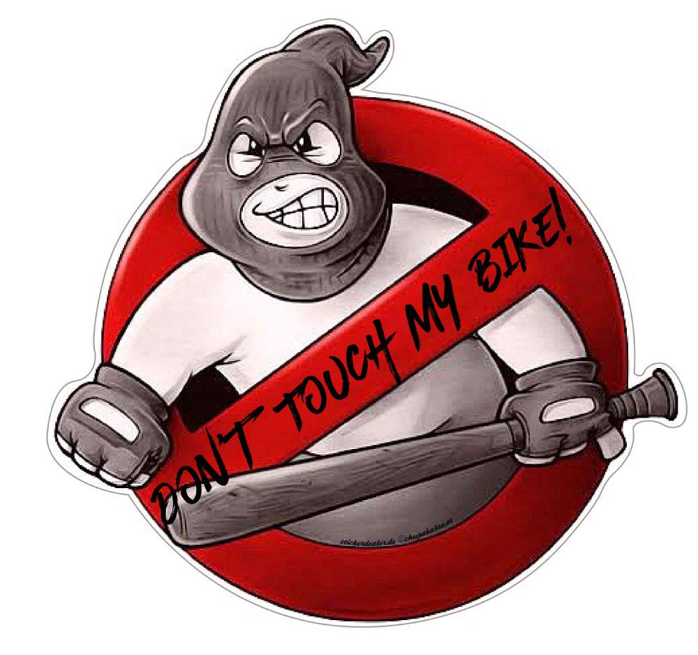 Don't Touch My Bike! Aufkleber Sticker JDM Tuning Oldschool Hardcore Baseballschläger Simson Moped Motorrad Racing Sport Don't Touch My Bike! Aufkleber Sticker JDM Tuning Oldschool Hardcore Baseballschläger Simson Moped Motorrad Racing Sport von stickerdealer_chupacabra