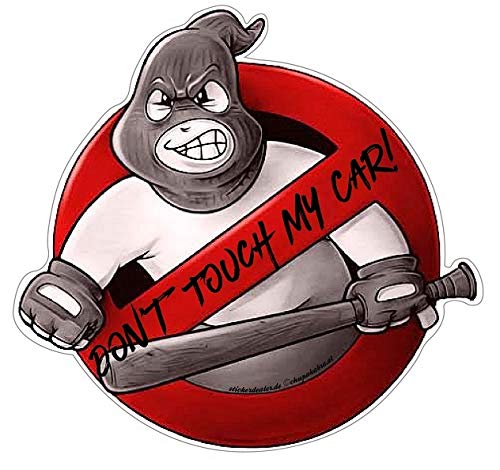 Don't Touch My Car! Aufkleber Sticker Autoaufkleber JDM Tuning Oldschool Hardcore Baseballschläger Auto LKW Don't Touch My Car! Aufkleber Sticker Autoaufkleber JDM Tuning Oldschool Hardcore Baseballschläger Auto LKW von stickerdealer_chupacabra