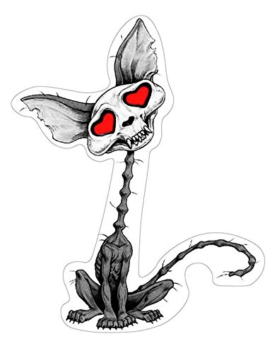 Love Skelett Cat Aufkleber Sticker Katze Tiere Cool Schädel Skull ca. 11x10 cm Love Skelett Cat Aufkleber Sticker Katze Tiere Cool Schädel Skull ca. 11x10 cm von stickerdealer_chupacabra