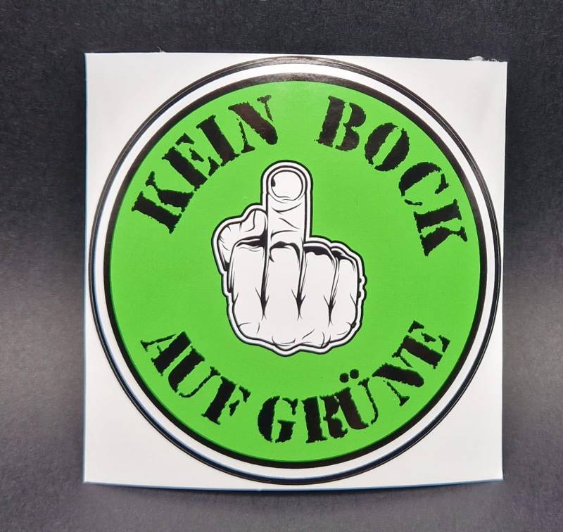 10x sparset kein Bock auf grüne Gretl Greta Druck Plakette Fun Sticker Aufkleber Fridays for Future Klima von stickerpoint24