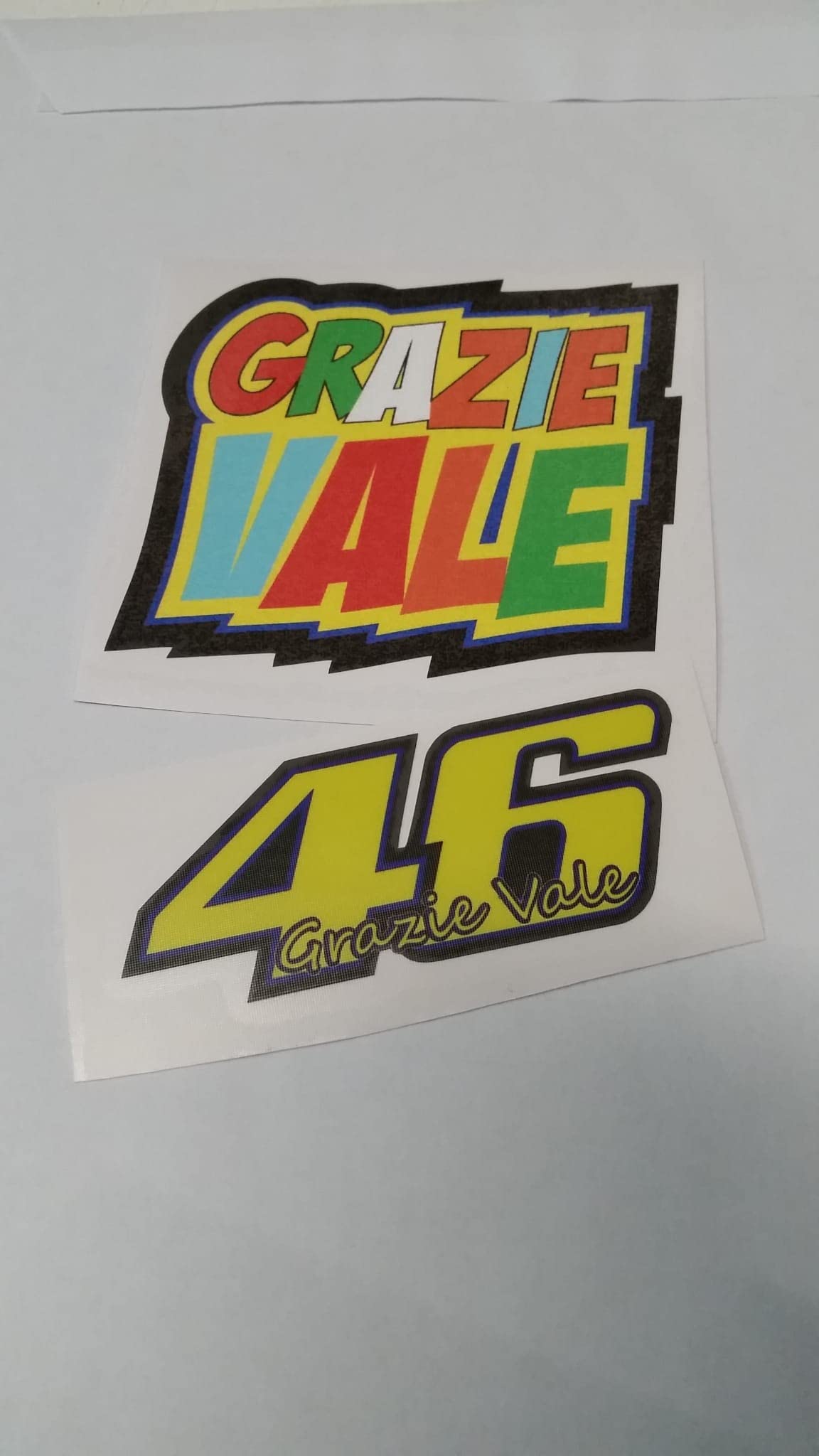2er Set Rossi 46 The Doctor Aufkleber Sticker Motogp Motorrad Grazie Vale Valentino Rossi 2er Set Rossi 46 The Doctor Aufkleber Sticker Motogp Motorrad Grazie Vale Valentino Rossi von stickerpoint24