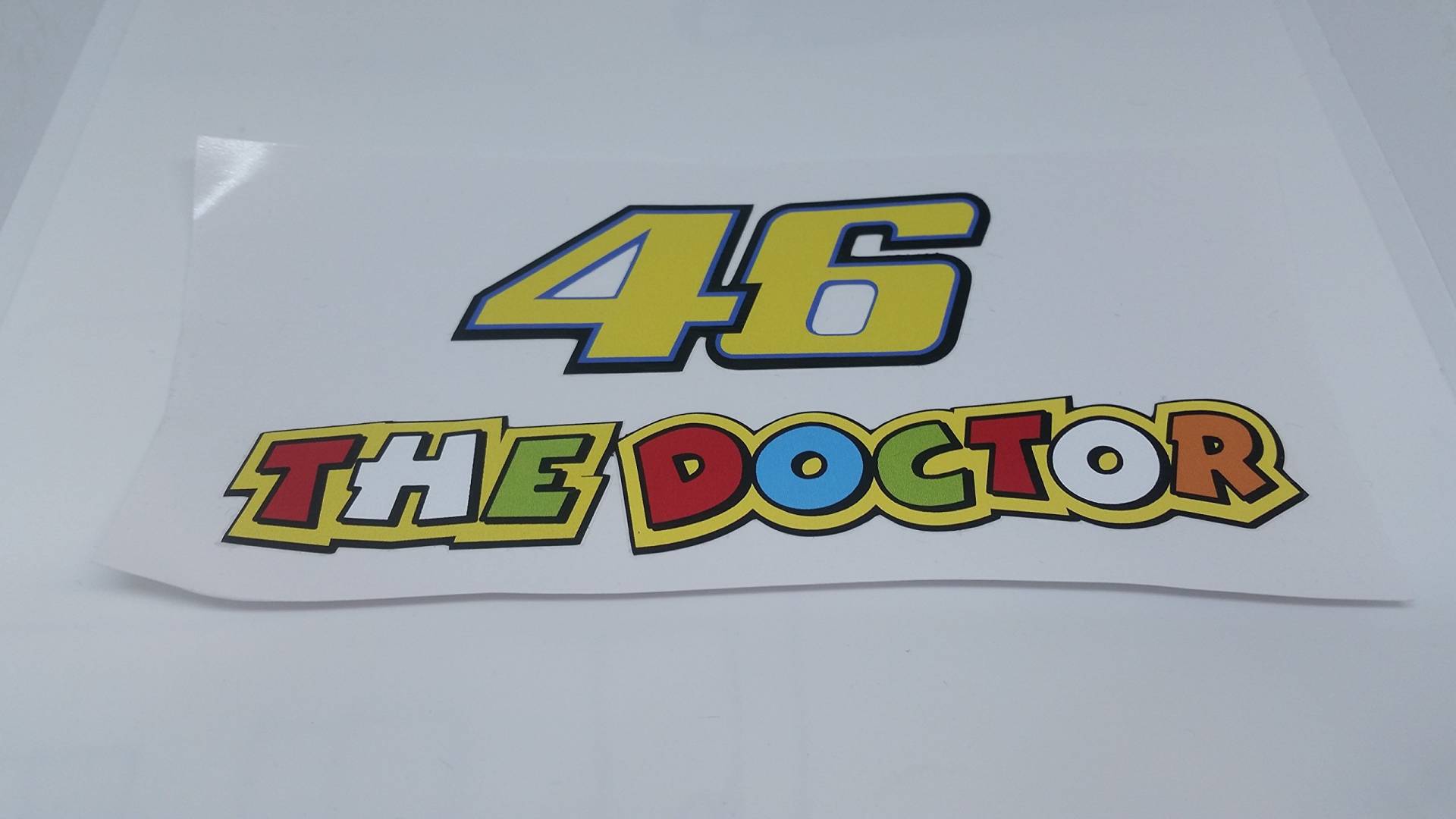 Aufkleber 46 Rossi Sticker Motogp Motorrad The Doctor von stickerpoint24