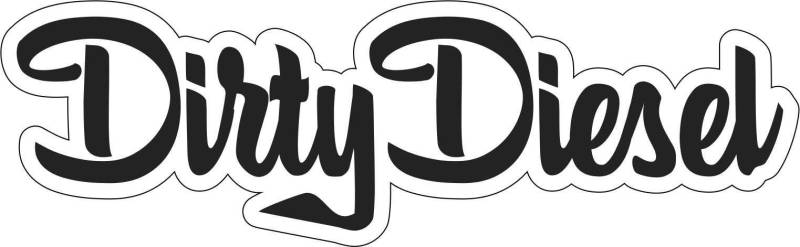 Dirty Diesel Fun Sticker Aufkleber Fridays for Future Klima Greta von stickerpoint24