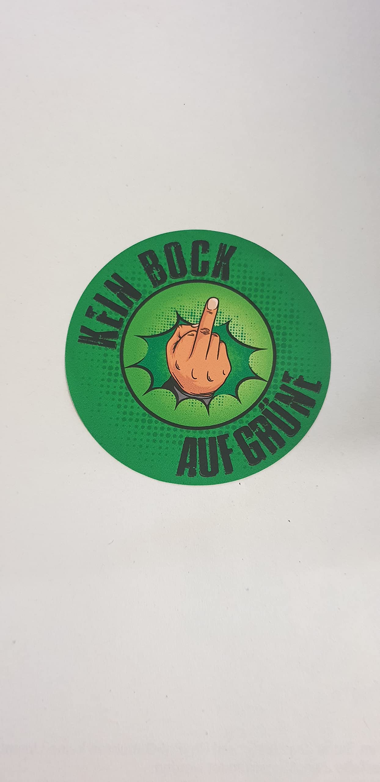 Kein Bock auf Grüne Druckaufkleber Aufkleber Sticker Fun klein von stickerpoint24