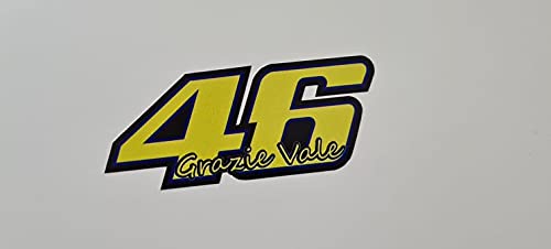 Rossi 46 The Doctor Aufkleber Sticker Motogp Motorrad Grazie Vale klein von stickerpoint24
