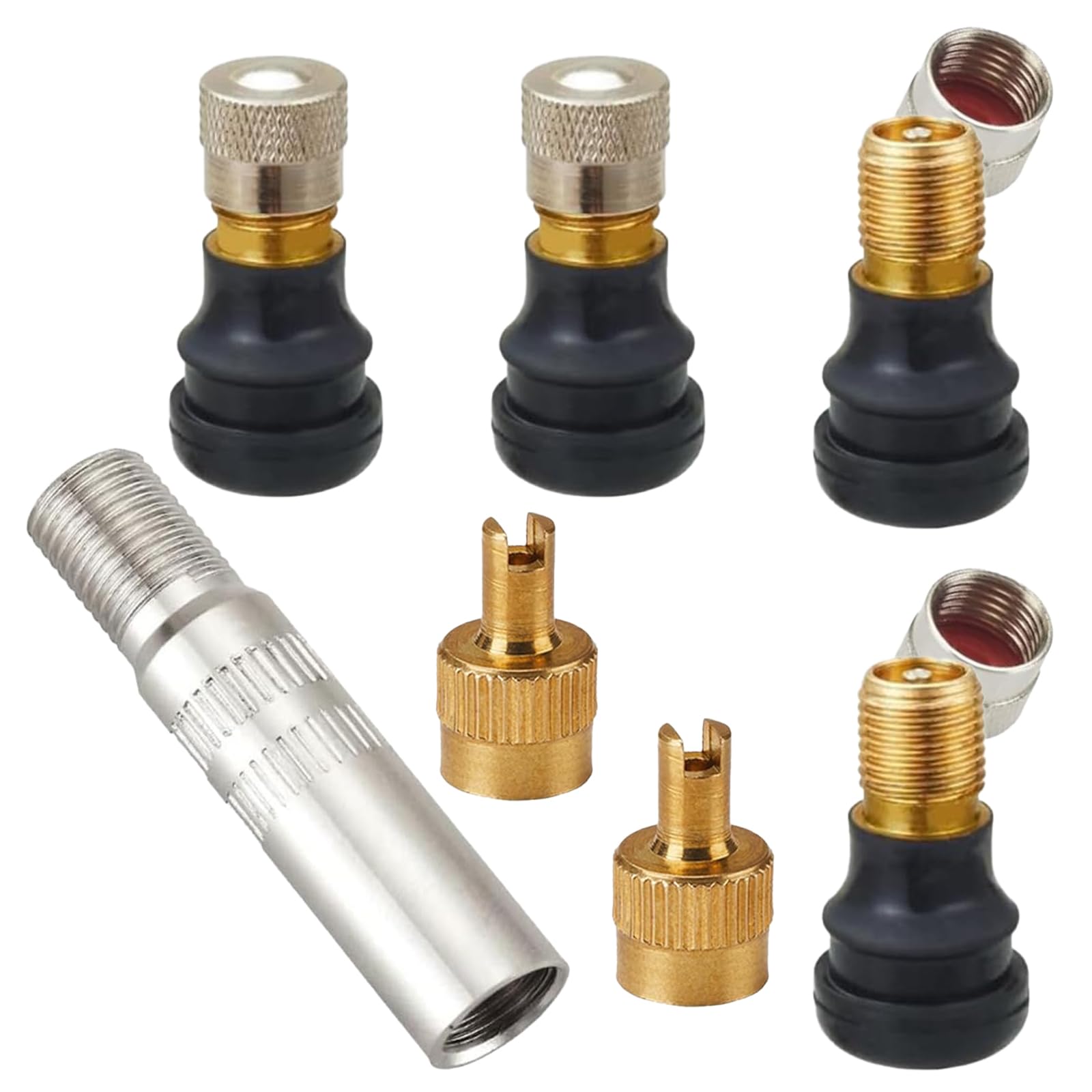 7 Stück Ventilverlängerung E Scooter,Tubeless Ventil,E Scooter Ventilverlängerungs Adapter,Extenderventil für Segway,Ninebot Max G30,G30d,Xiaomi M365,Pro,Pro2,1s,Trittbrett Vmax Vx2 7 Stück Ventilverlängerung E Scooter,Tubeless Ventil,E Scooter Ventilverlängerungs Adapter,Extenderventil für Segway,Ninebot Max G30,G30d,Xiaomi M365,Pro,Pro2,1s,Trittbrett Vmax Vx2 von stroyayo