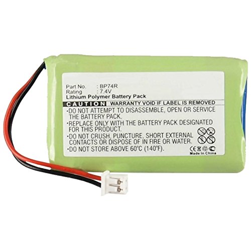 subtel® Qualitäts Akku für Dogtra 2300NCP 2300RX 2302 NCP Advance, 2500RX 2500B 2500T 2502B 2502T Receiver, 3500NCP 3500RX 3502NCP Receiver, Edge RT Receiver (460mAh) BP74T Ersatzakku Batterie von subtel