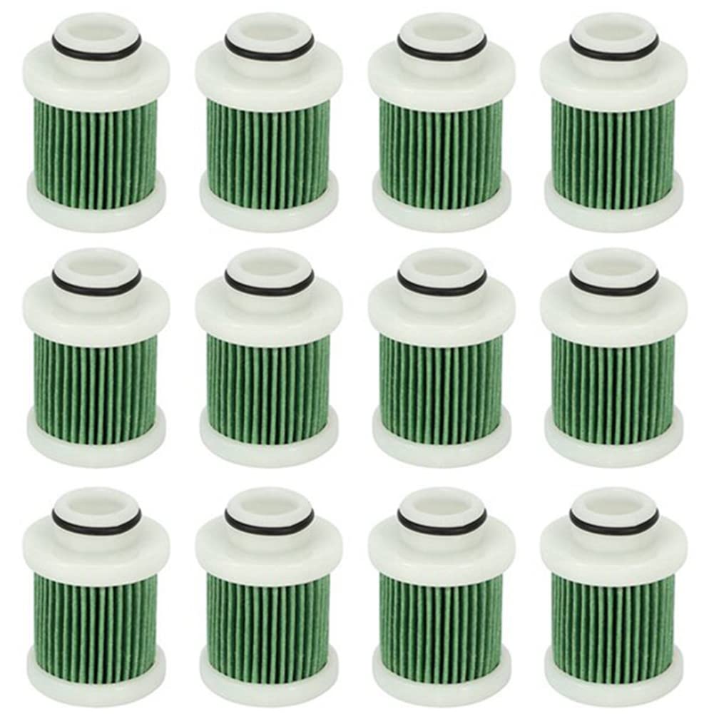 sunroot 12 StüCk 40-115 PS 4-Takt Kraftstofffilter für F40A F50 T50 F60 T60 Motor Marine AußEnbordfilter 6D8-WS24A-00 sunroot 12 StüCk 40-115 PS 4-Takt Kraftstofffilter für F40A F50 T50 F60 T60 Motor Marine AußEnbordfilter 6D8-WS24A-00 von sunroot