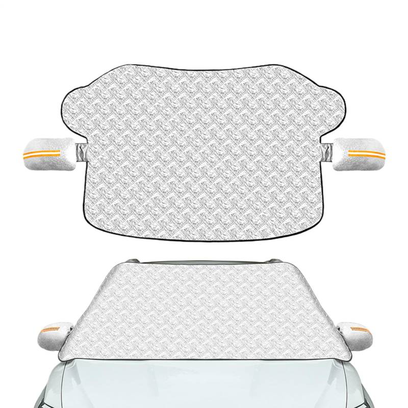 Faltbarer Windschutzscheiben-Sonnenschutz, isolierter Sonnenschutz, Windschutzscheiben-Sonnenschutz, Wohnwagen, LKW, Limousine, Front-Sonnenlicht, blockierendes, reflektierendes Tuch für Pendler von szaluyk