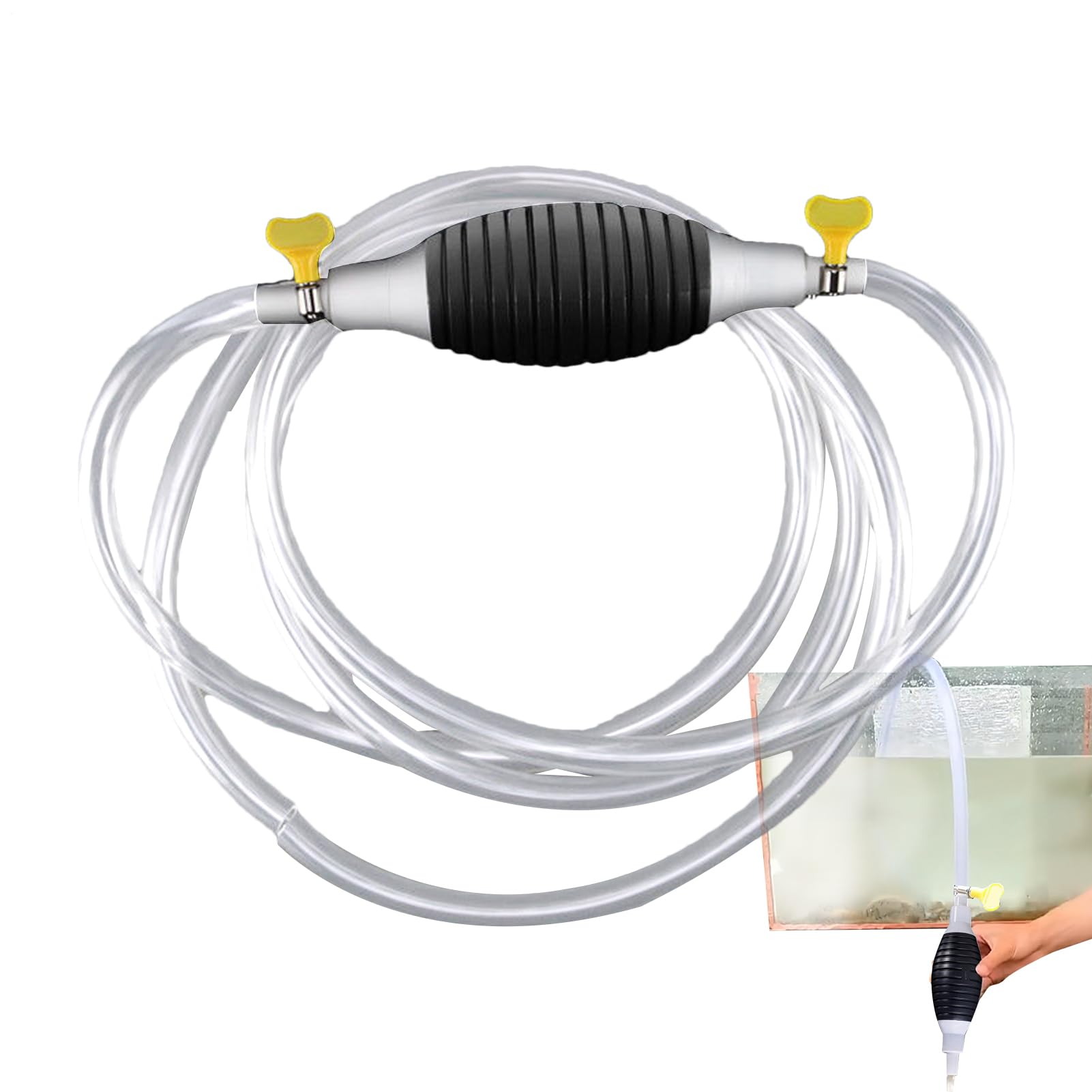 Siphonpumpe - Flüssigsauger Handpumpe | Handbuch Übertragung Flüssigsaugerpumpe | Tragbares Handbuch Siphonpumpe | Siphon-Schlauchpumpe Mit Hochstromschläuchen Für Rasenmäher, Bewässerungsschneider, H Siphonpumpe - Flüssigsauger Handpumpe | Handbuch Übertragung Flüssigsaugerpumpe | Tragbares Handbuch Siphonpumpe | Siphon-Schlauchpumpe Mit Hochstromschläuchen Für Rasenmäher, Bewässerungsschneider, H von szaluyk