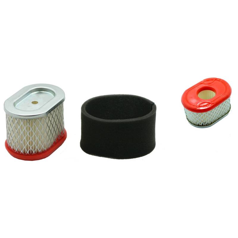 Luftfilter Vanguard 3 und 4 HP mit horizontaler Welle 83100. Maße: 84 x 57 x 61 mm. Original-Codes 796970 von tecnogarden