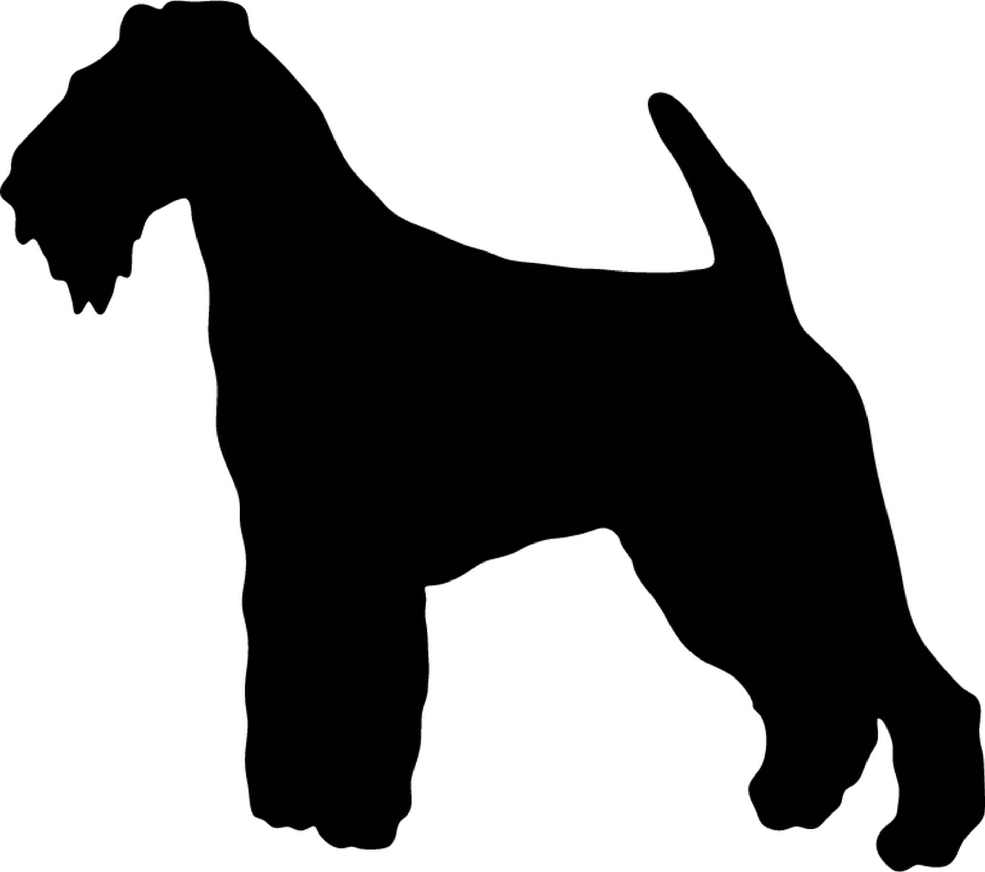 teddyfamily Welsh Terrier - Hundeaufkleber - Farbe und Umrandung oder Text wählbar - Dog Sticker von teddyfamily