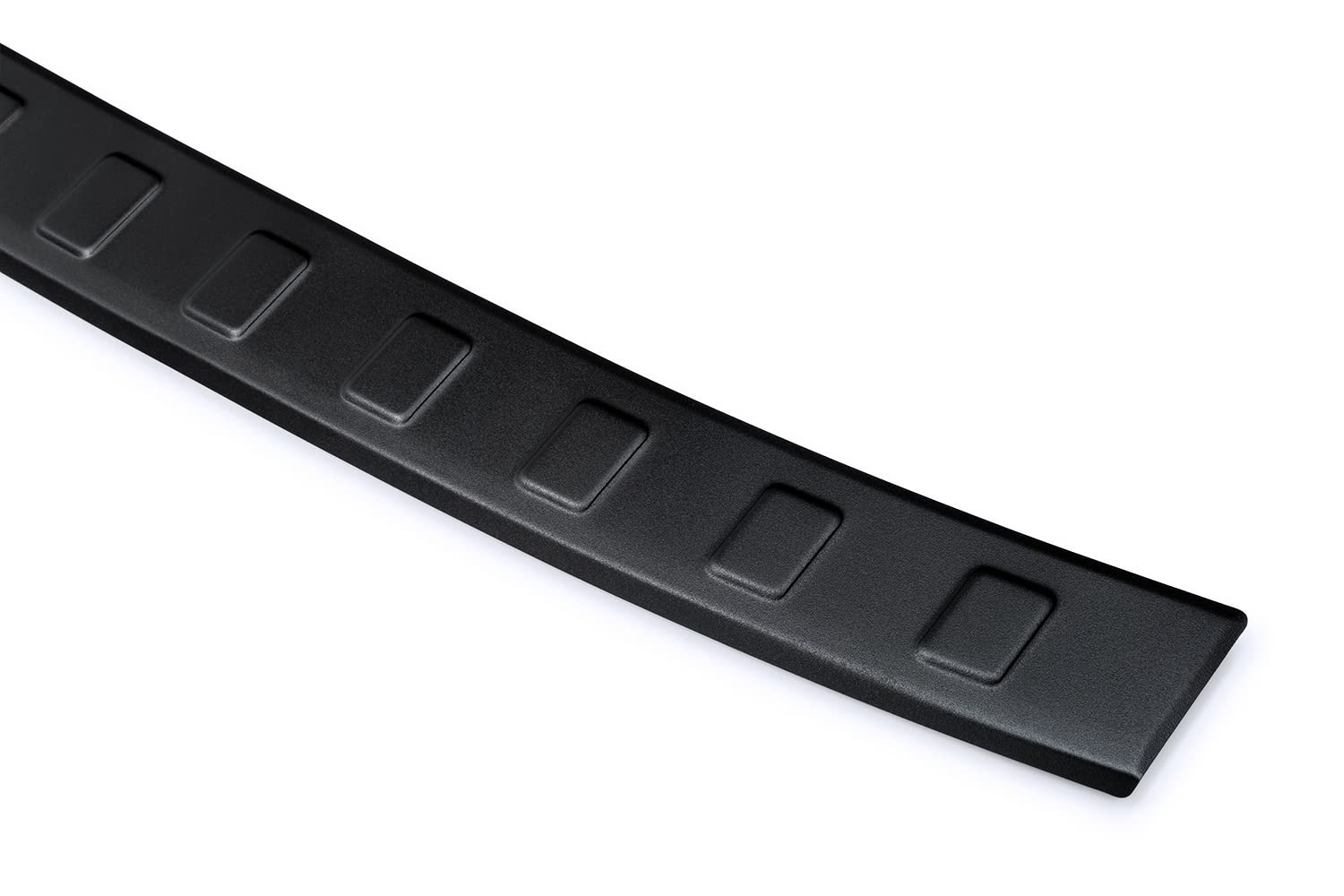 teileplus24 AL111 Ladekantenschutz Aluminium kompatibel mit Hyundai Tucson 2 Facelift 2018-2020, Farbe:Schwarz von teileplus24