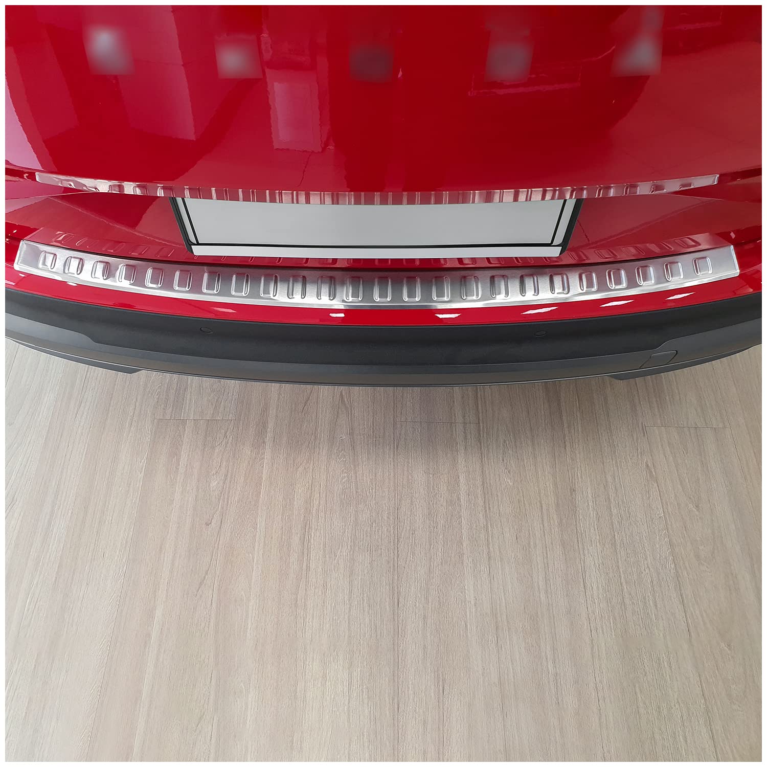 teileplus24 L733 Ladekantenschutz V2A Edelstahl kompatibel mit Skoda Enyaq IV ab Bj. 2021- Abkantung, Farbe:Silber gebürstet teileplus24 L733 Ladekantenschutz V2A Edelstahl kompatibel mit Skoda Enyaq IV ab Bj. 2021- Abkantung, Farbe:Silber gebürstet von teileplus24