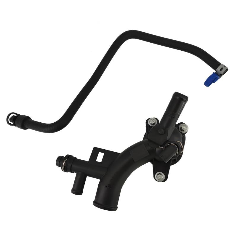 temproad Thermostat-Wasserauslassgehäuse mit Kühlmittel-Kühlerschlauch, kompatibel mit Astra J Zafira C Insignia A Meriva B 1.4 13251447 55565334 von temproad