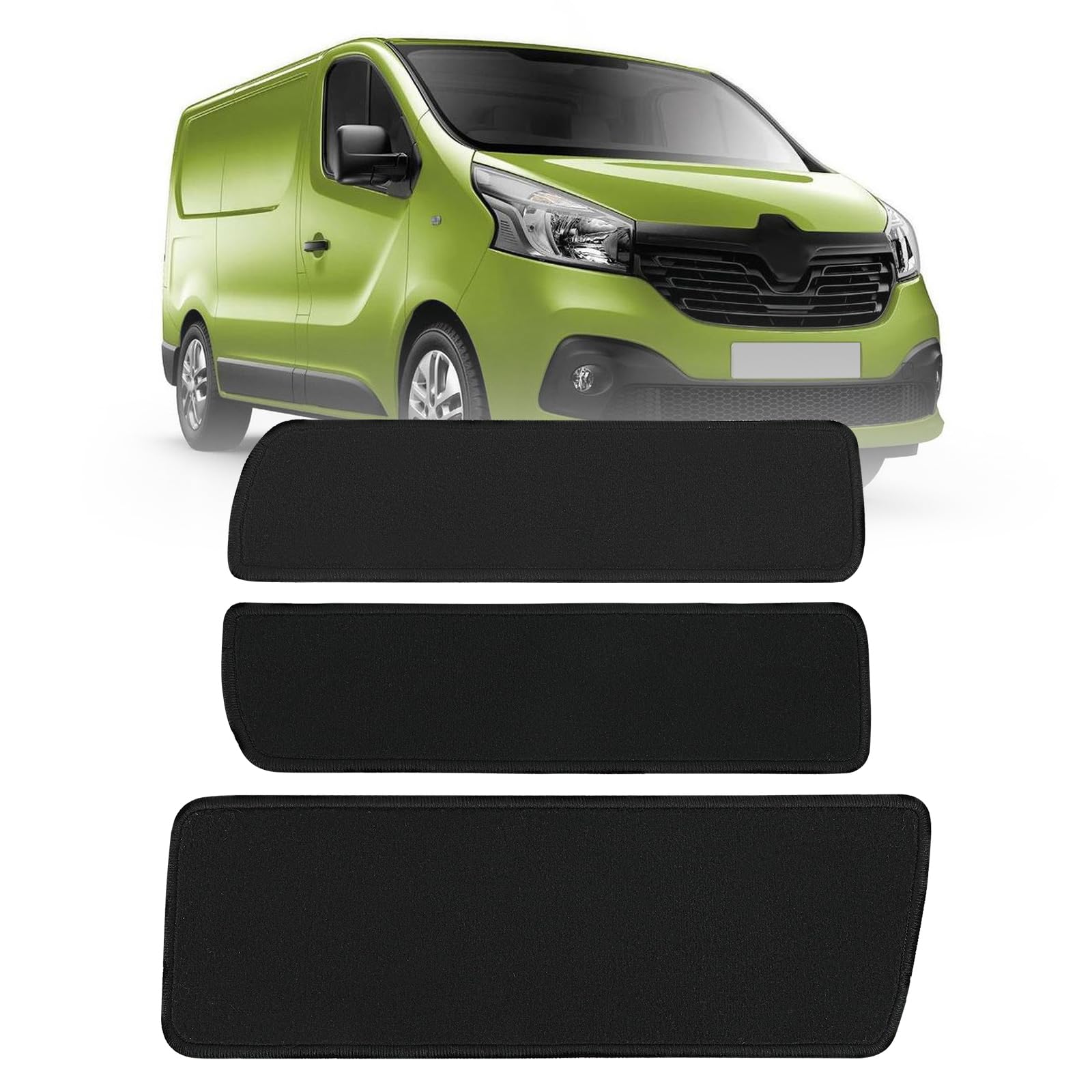 Teppiche Fußmatten Ersatz für Renault Trafic 2014-2024, Teppichbodenmatte 3-teiliges Set, Camping Wohnmobil Einstiegs-Teppichmatte, Eingangstürmatte, Enthalten Berührungsverschlüsse Teppiche Fußmatten Ersatz für Renault Trafic 2014-2024, Teppichbodenmatte 3-teiliges Set, Camping Wohnmobil Einstiegs-Teppichmatte, Eingangstürmatte, Enthalten Berührungsverschlüsse von tivekeo