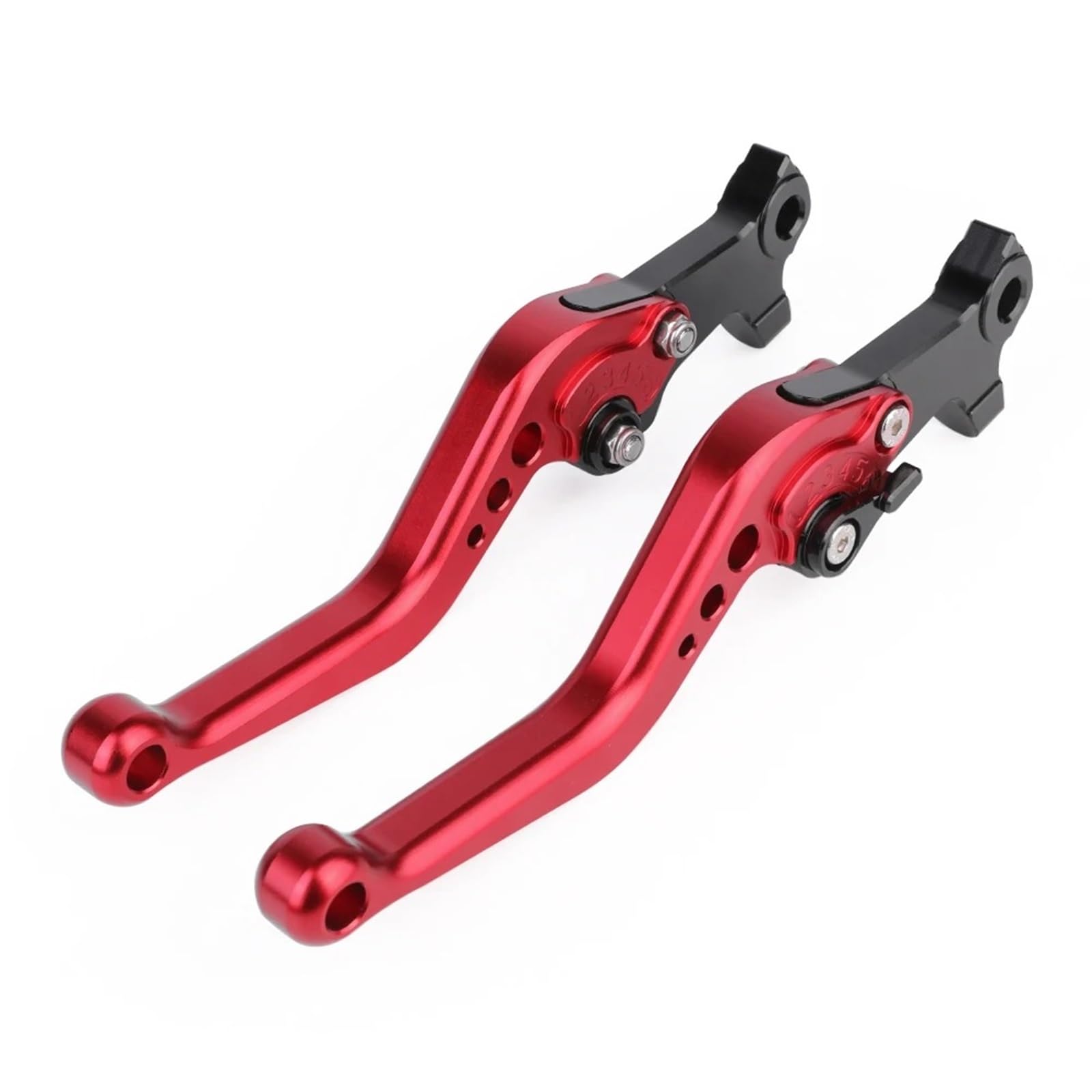 Bremse Kupplung Hebel Für Piaggio Für GILERA Für Nexus 500 Für Carnaby 125/200/250 Für Für System Links Rechts Bremshebel Motorrad Steuergriffe Spurstange Bremskupplungshebel(Red) von tnbru