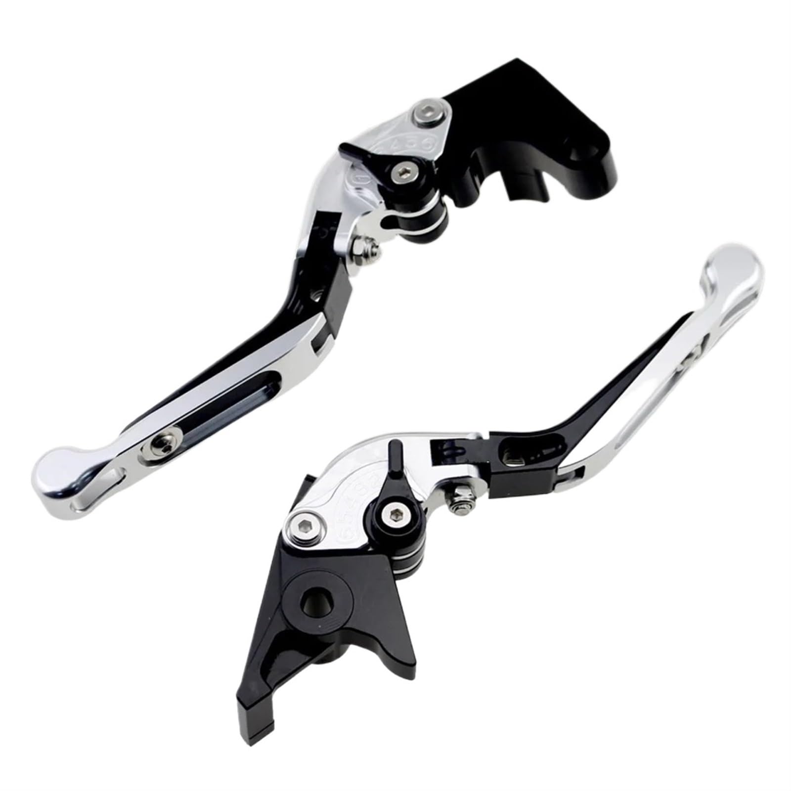 Für CBR 1100XX Für CBR1100XX 1997-2007 Motorradzubehör CNC-Aluminium-Klapp- Und Ausziehbare Bremskupplungshebel Motorrad Kupplungs Brems Hebel(Sliver) von tnbru
