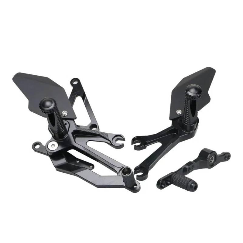 Motorrad Fußrasten Für YZF-R7 2023-2025 Fußstützen Aluminium Hinten Sets Fuß Rest Pegs Fuß Pedal Peg Motorrad Pedale von tnbru