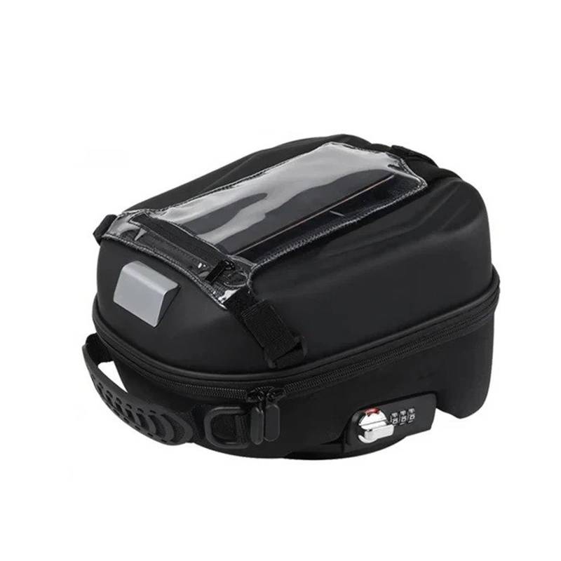 Motorradtasche Für R1200R Für R1200RS Für R1200RT Tankrucksack Neu Aufgerüsteter Tanklock-Rucksack Mit Großem Fassungsvermögen Und Passwortsperre Motorrad Gepäckträgertaschen von tnbru