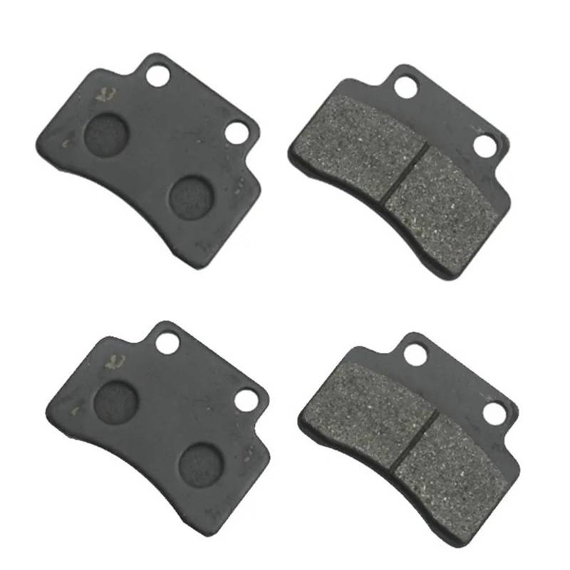 Motorräder Bremsbelage Für Motorradzubehör Roller GY6 125/150 Scheibenbremsbeläge Vorne Bremsbeläge Vorne Hinten(2 Pair) von tnbru