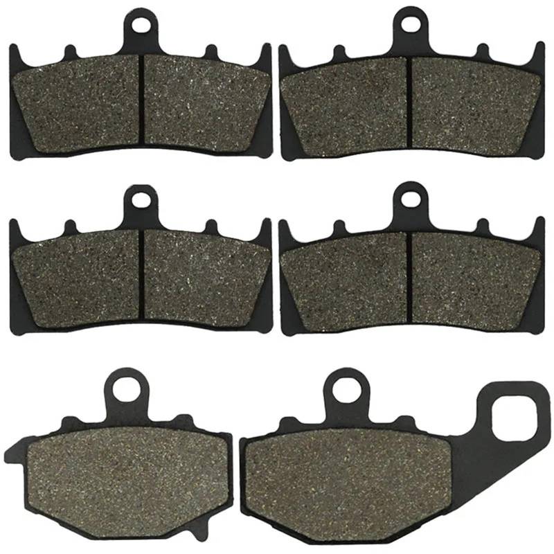 Motorräder Bremsbelage Für ZX 6R ZX6R 1998 1999 2000 2001 2002 Für ZZR 600 Für ZZR600 2005 2006 2007 2008 Motorrad Vorne Bremsbeläge Bremsbeläge Vorne Hinten(Front and Rear) von tnbru