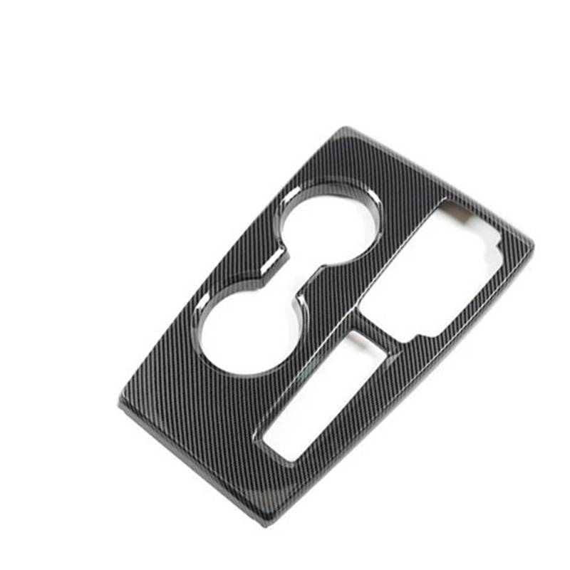 Zentrale Bedienfeld-Abdeckung Für 11th Für Civic 2022 Hardshell Overlay ABS Carbon Fiber Grain Innenausstattung Dashborad Lenkrad Türen Armlehne Schalthebel Trim Aufkleber Innen Zubehör(Central Panel von tnbru