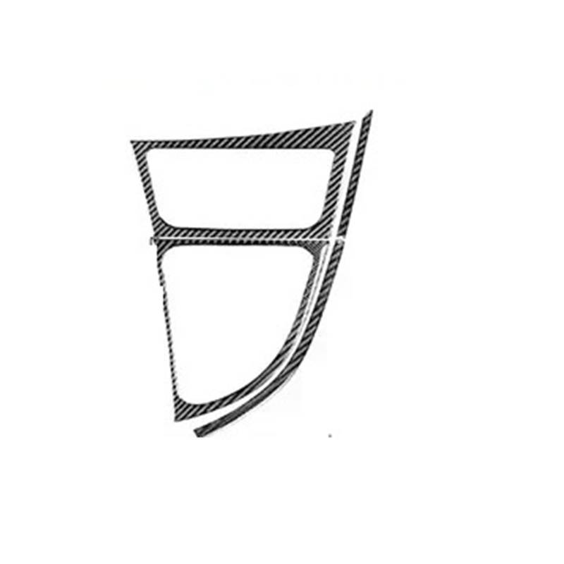Zentrale Bedienfeld-Abdeckung Für 1er E81 E82 E87 E88 2008-2013 Vollständige Teile Innendekoration Aufkleber Zubehör Auto Carbon Fiber Protector Patch Trim Aufkleber Innen Zubehör(Gear RHD 5) von tnbru