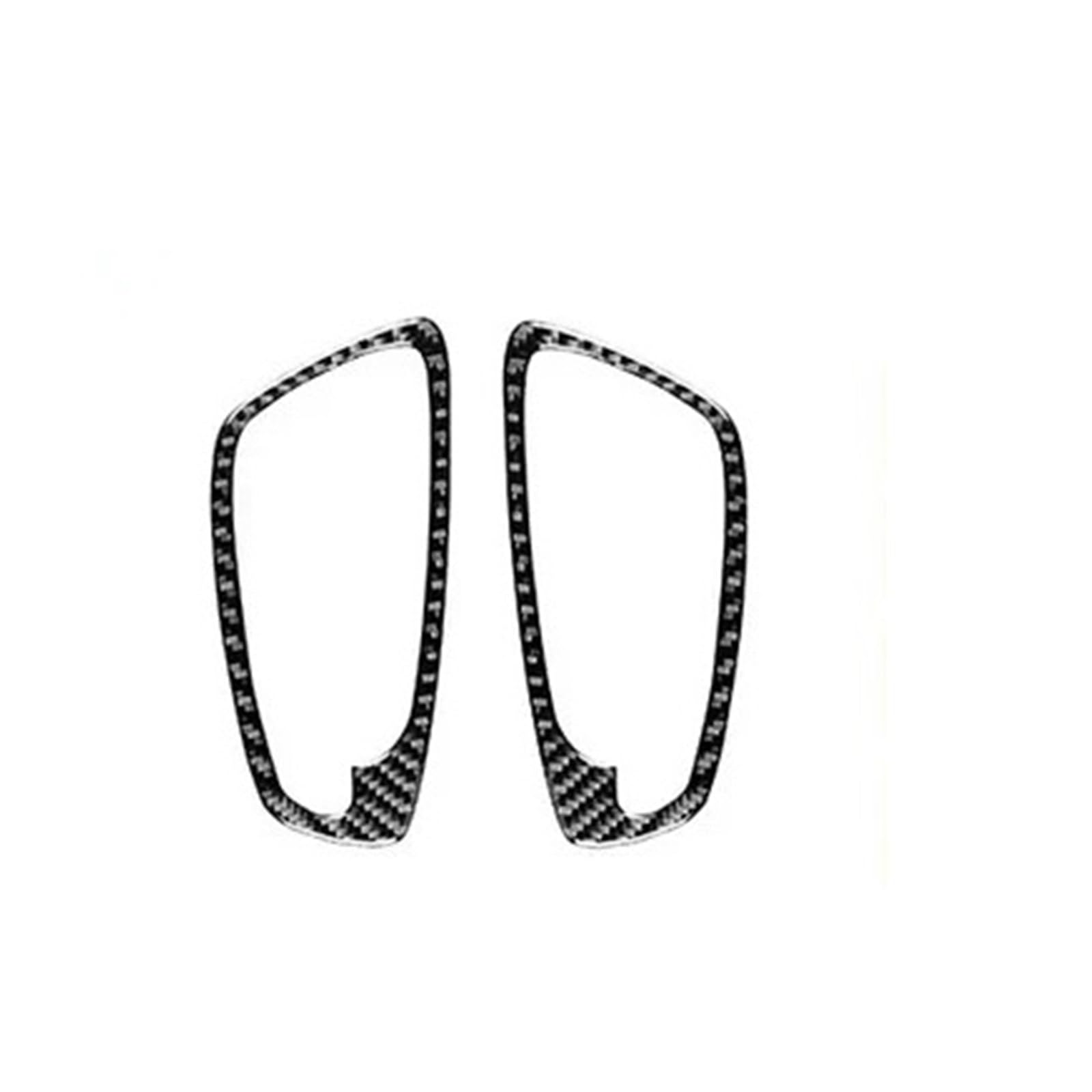 Zentrale Bedienfeld-Abdeckung Für 1er E81 E82 E87 E88 2008-2013 Vollständige Teile Innendekoration Aufkleber Zubehör Auto Carbon Fiber Protector Patch Trim Aufkleber Innen Zubehör(Handle) von tnbru