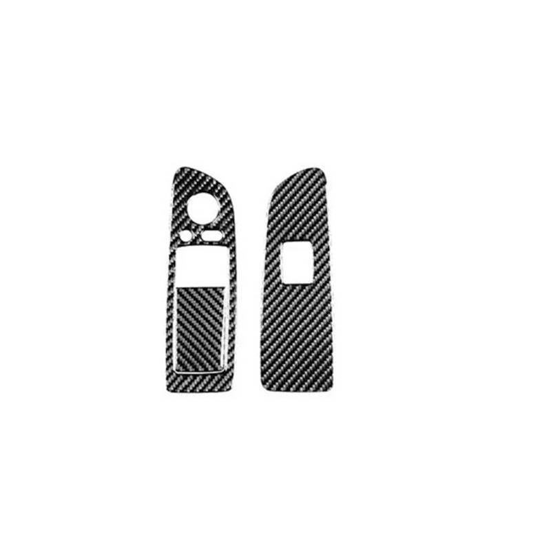 Zentrale Bedienfeld-Abdeckung Für 1er E81 E82 E87 E88 2008-2013 Vollständige Teile Innendekoration Aufkleber Zubehör Auto Carbon Fiber Protector Patch Trim Aufkleber Innen Zubehör(Lift LHD 2) von tnbru