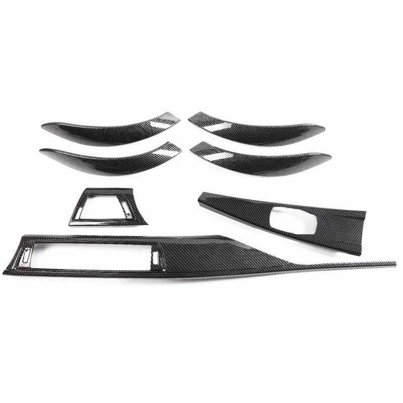 Zentrale Bedienfeld-Abdeckung Für 3 4er F30 F31 F34 F36 M Für Sport 2012-2018 Auto-Innenausstattung Armaturenbrett Mittelkonsole Abdeckung Verkleidung Armaturenbrett Dekorativ Kit Trim Aufkleber Innen von tnbru