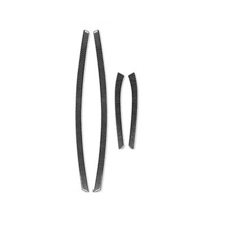 Zentrale Bedienfeld-Abdeckung Für 3er E90 2006-2008 Carbon Fiber Schalthebel Center Control Tür Armlehne Armaturenbrett Rahmen Air Vent Zierleiste Abdeckung Aufkleber Trim Aufkleber Innen Zubehör(Door von tnbru