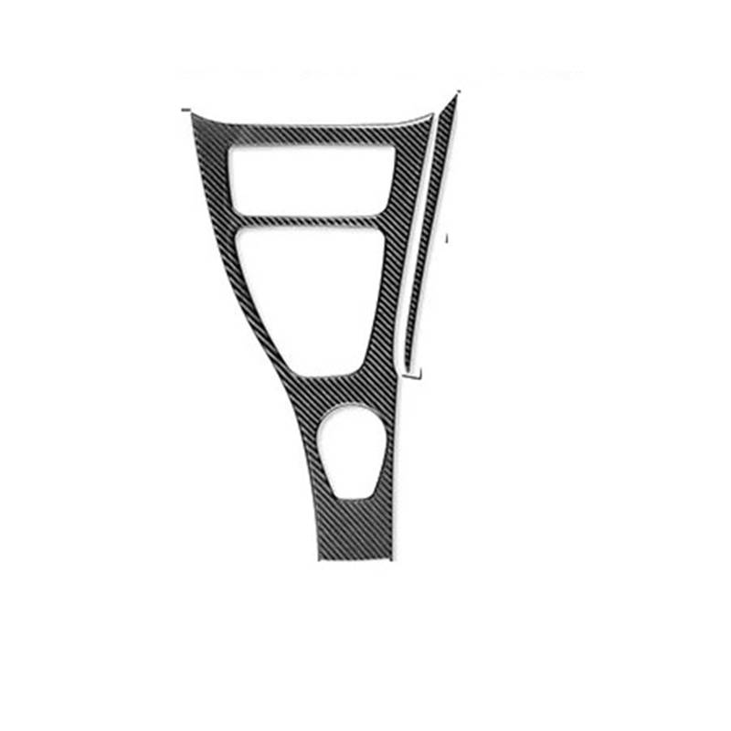 Zentrale Bedienfeld-Abdeckung Für 3er E90 2006-2008 Carbon Fiber Schalthebel Center Control Tür Armlehne Armaturenbrett Rahmen Air Vent Zierleiste Abdeckung Aufkleber Trim Aufkleber Innen Zubehör(Gear von tnbru