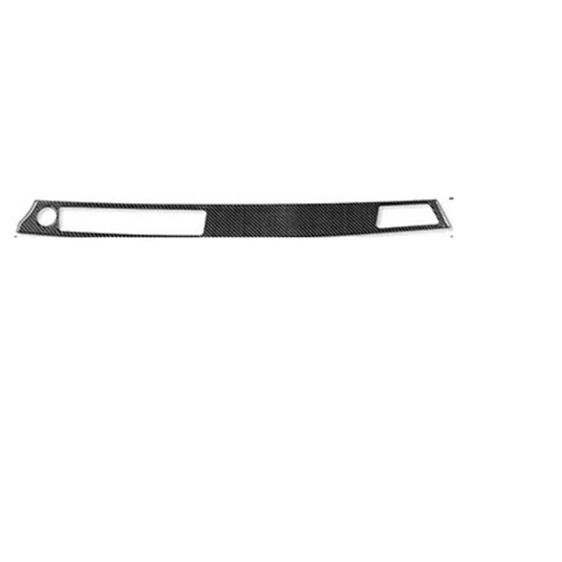 Zentrale Bedienfeld-Abdeckung Für 3er E90 2006-2008 Carbon Fiber Schalthebel Center Control Tür Armlehne Armaturenbrett Rahmen Air Vent Zierleiste Abdeckung Aufkleber Trim Aufkleber Innen Zubehör(Vent von tnbru