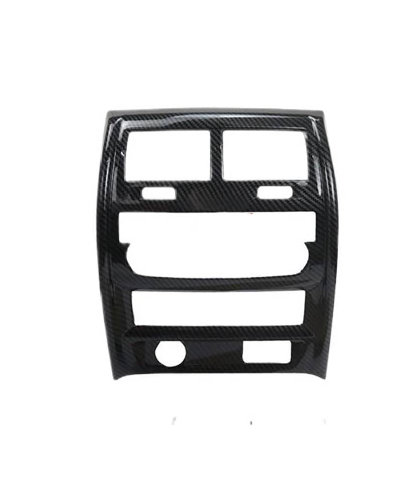 Zentrale Bedienfeld-Abdeckung Für 5 Series G30 G38 2018-2022 Carbon Fiber Center Control Panel Abdeckung Aufkleber Schutz Rahmen Trim Zubehör Auto Styling Trim Aufkleber Innen Zubehör(J Carbon fiber C von tnbru