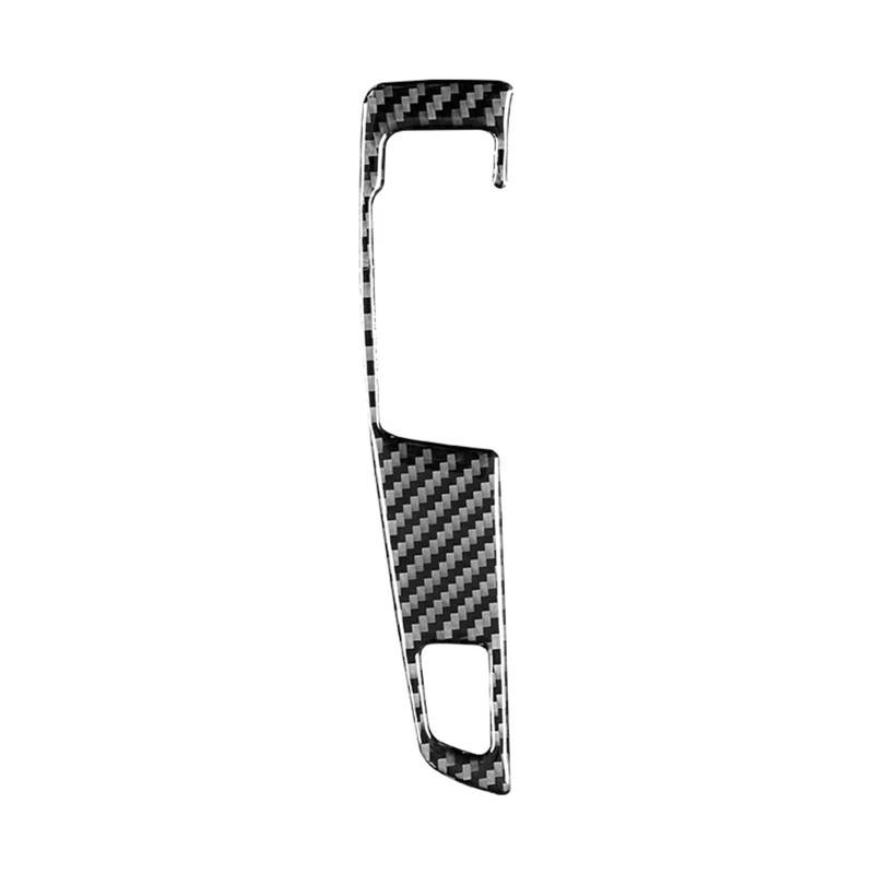 Zentrale Bedienfeld-Abdeckung Für 5er F10 F18 2011-2017 Autozubehör Carbon Fiber Innenausstattung Auto Schalthebel Panel Tasten Zierrahmen Abdeckung Aufkleber Trim Aufkleber Innen Zubehör(Style B(Blac von tnbru