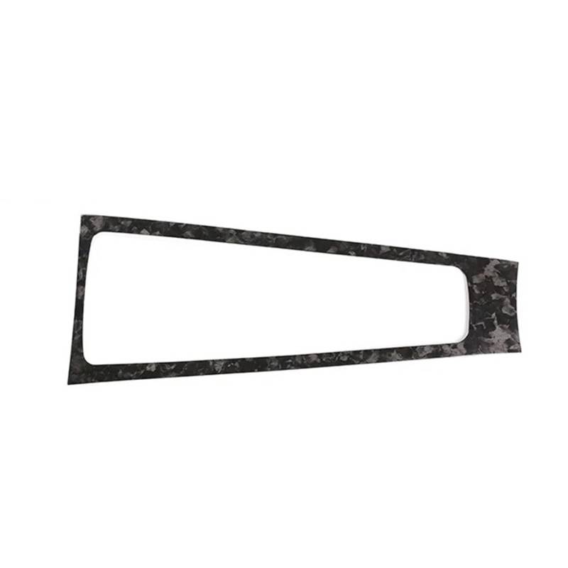 Zentrale Bedienfeld-Abdeckung Für 718 911 981 Für Boxster Für Cayman Real Carbon Fiber Auto Zentrale Steuerung Multimedia Taste Dekorative Rahmen Interio Trim Trim Aufkleber Innen Zubehör(Forging Grai von tnbru