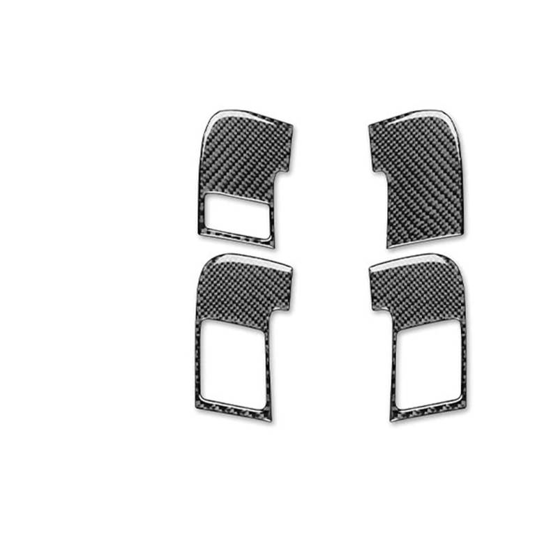 Zentrale Bedienfeld-Abdeckung Für A3 S3 8P 2006 2007 Carbon Fiber Gangschaltung Luftauslass Fensterheber Armaturenbrett Set Auto Innenausstattung Aufkleber Trim Aufkleber Innen Zubehör(16 B LHD) von tnbru