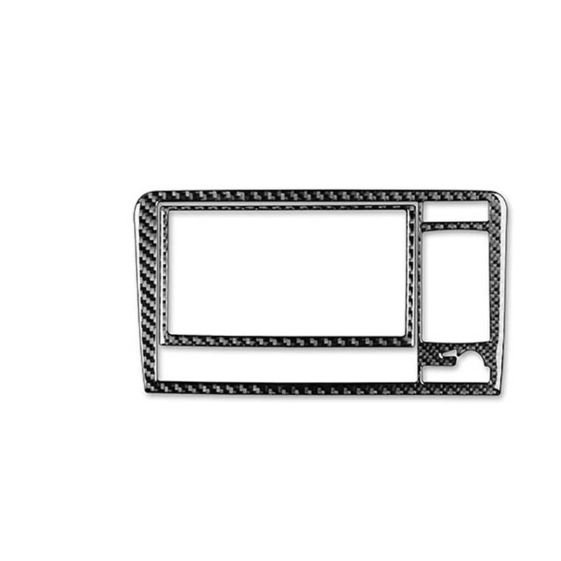 Zentrale Bedienfeld-Abdeckung Für A3 S3 8P 2006 2007 Carbon Fiber Gangschaltung Luftauslass Fensterheber Armaturenbrett Set Auto Innenausstattung Aufkleber Trim Aufkleber Innen Zubehör(23 A) von tnbru