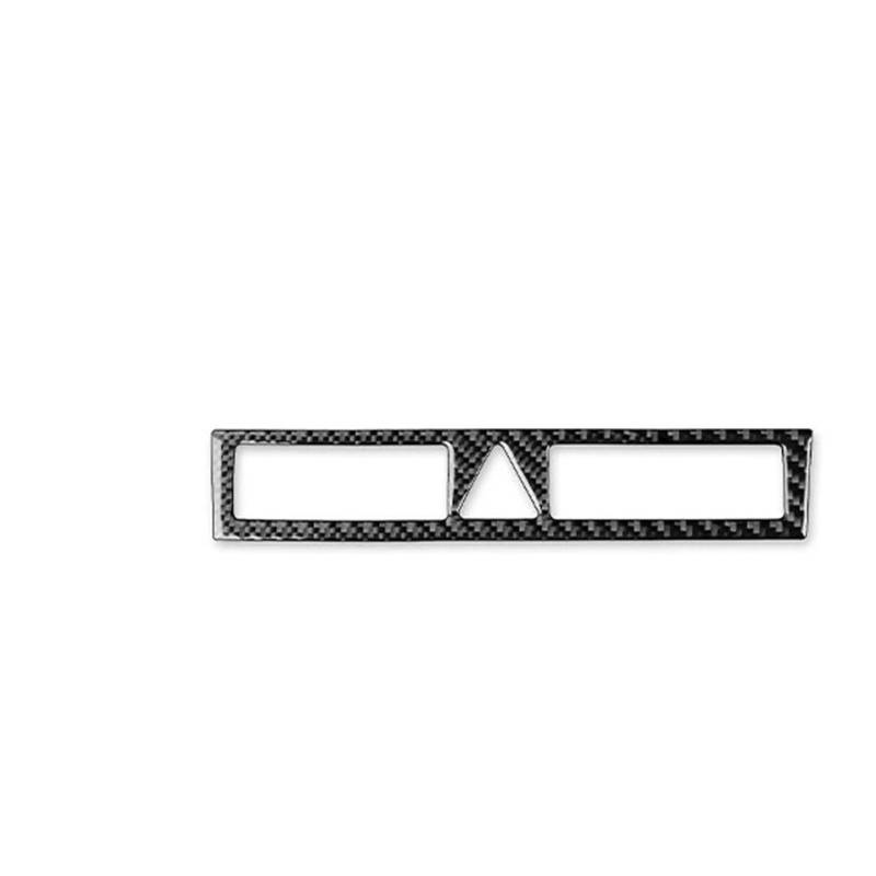 Zentrale Bedienfeld-Abdeckung Für A3 S3 8P 2006 2007 Carbon Fiber Gangschaltung Luftauslass Fensterheber Armaturenbrett Set Auto Innenausstattung Aufkleber Trim Aufkleber Innen Zubehör(25) von tnbru