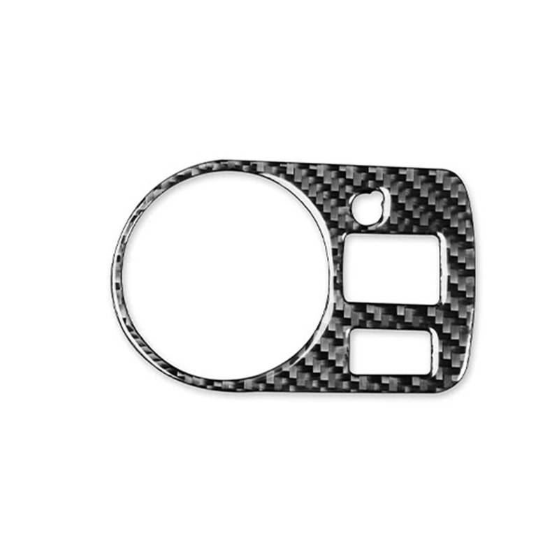 Zentrale Bedienfeld-Abdeckung Für A3 S3 8P 2006 2007 Carbon Fiber Gangschaltung Luftauslass Fensterheber Armaturenbrett Set Auto Innenausstattung Aufkleber Trim Aufkleber Innen Zubehör(3) von tnbru