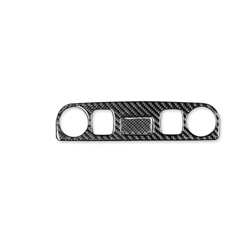 Zentrale Bedienfeld-Abdeckung Für A3 S3 8P 2006 2007 Carbon Fiber Gangschaltung Luftauslass Fensterheber Armaturenbrett Set Auto Innenausstattung Aufkleber Trim Aufkleber Innen Zubehör(47) von tnbru