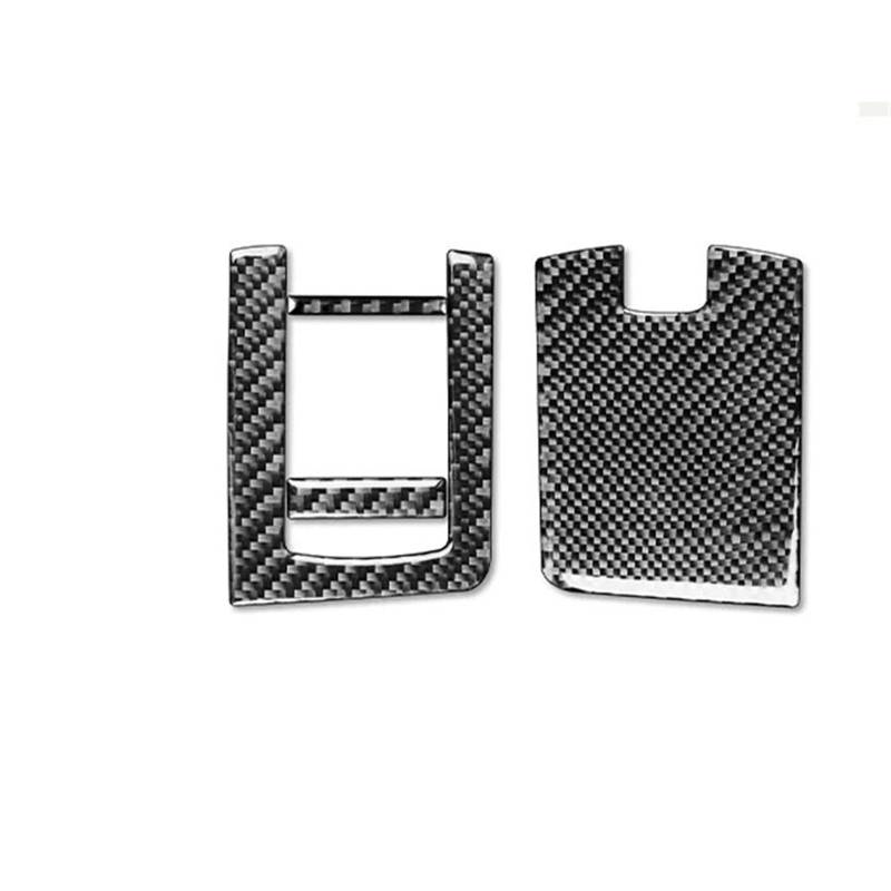 Zentrale Bedienfeld-Abdeckung Für A3 S3 8P 2006 2007 Carbon Fiber Gangschaltung Luftauslass Fensterheber Armaturenbrett Set Auto Innenausstattung Aufkleber Trim Aufkleber Innen Zubehör(9) von tnbru