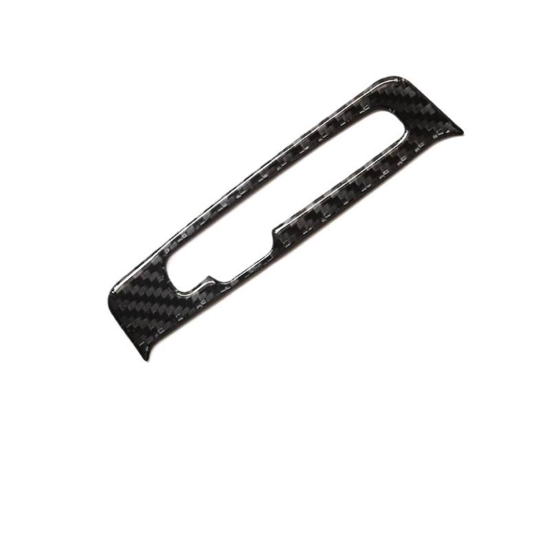 Zentrale Bedienfeld-Abdeckung Für A4 B8 Für A5 Für Q5 2009-2013 2014 2015 2016 Carbonfaser-Innenraum-Center-Control-Getriebe-Shift-Panel-Schalterknopfabdeckung Trim Aufkleber Innen Zubehör(A LHD1) von tnbru