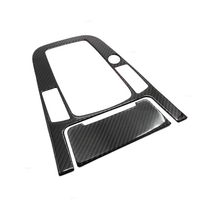 Zentrale Bedienfeld-Abdeckung Für A4L Für A5 2009-2016 Für Q5 2009-2018 Carbon Fiber Center Control Gear Shift Panel/Zigarettenanzünder Rahmen Abdeckung Aufkleber Trim Aufkleber Innen Zubehör(Type von tnbru