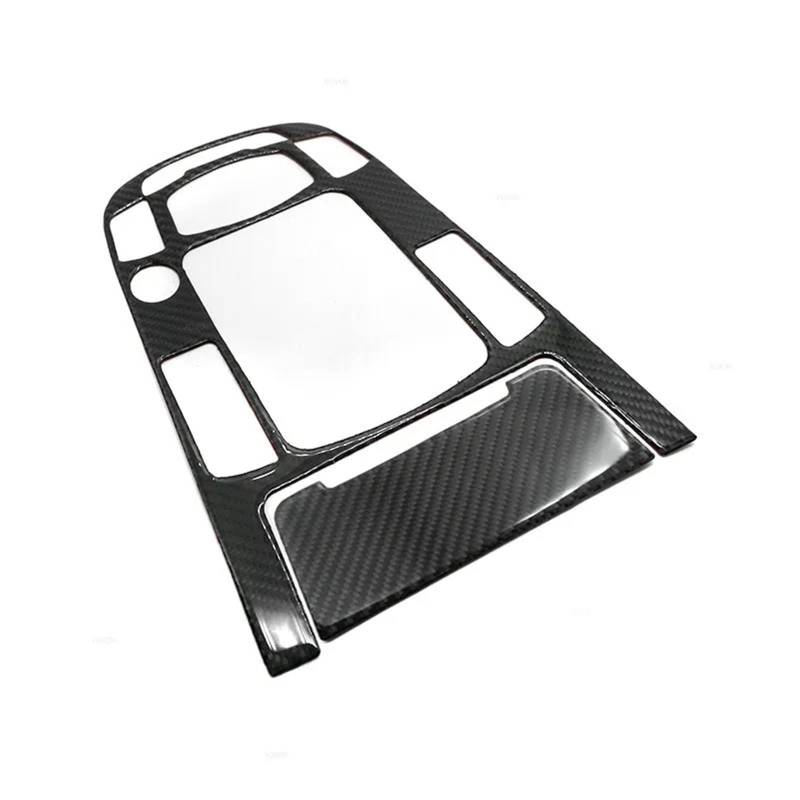 Zentrale Bedienfeld-Abdeckung Für A4L Für A5 2009-2016 Für Q5 2009-2018 Carbon Fiber Center Control Gear Shift Panel/Zigarettenanzünder Rahmen Abdeckung Aufkleber Trim Aufkleber Innen Zubehör(Type von tnbru